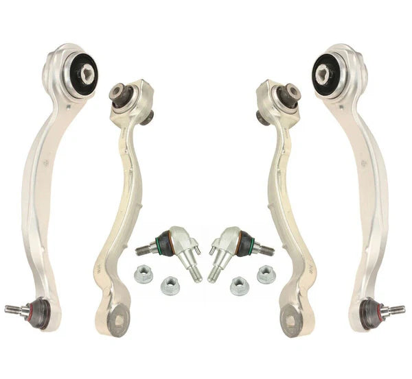 MERCEDES BENZ E-CLASS W212 S212 2009-2017 - SET 4x FRONT LOWER CONTROL ARMS