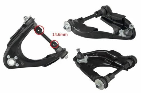 FORD RANGER PJ PK 2006~2011 Shaft Hole Size 14.6MM - PAIR FRONT UPPER CONTROL ARMS