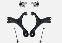 HONDA CIVIC FB FK 2012-2016 - PAIR FRONT LOWER CONTROL ARMS & BALL JOINT + SWAY BAR LINKS