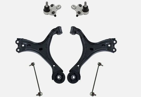 HONDA CIVIC FB FK 2012-2016 - PAIR FRONT LOWER CONTROL ARMS & BALL JOINT + SWAY BAR LINKS