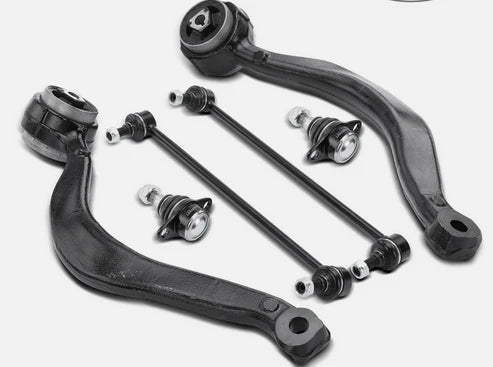 BMW X5 E53 2000-2006 - PAIR FRONT LOWER CONTROL ARMS & SWAY BAR LINKS KIT