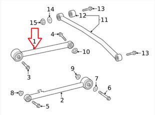 Mercedes-Benz G63 AMG W463 SERIES 2013-2019 LH=RH - REAR UPPER CONTROL ARM