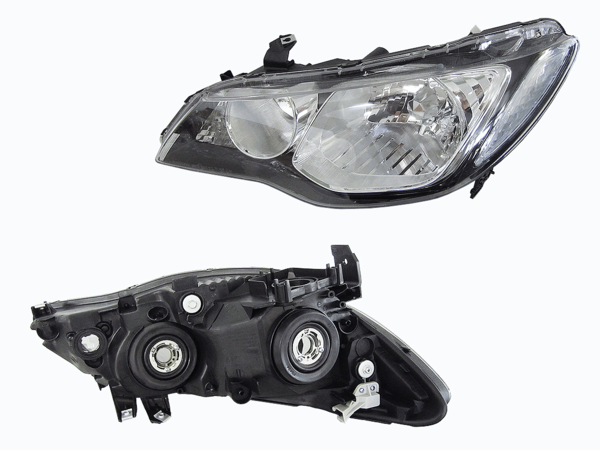 HONDA CIVIC FD HEADLIGHT LEFT HAND SIDE 02/2006 ~ 12/2008