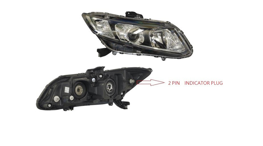 HONDA CIVIC FB HEADLIGHT RIGHT HAND SIDE 02/2012 ~ 06/2014
