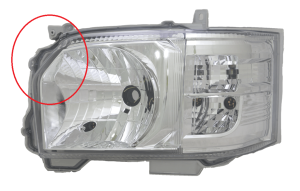 TOYOTA HIACE LWB TRH/KDH HEADLIGHT LEFT HAND SIDE 12/2013 ~ 04/2019