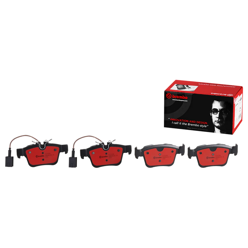 Maserati Levante M161/Ghibli Alfa Romeo Giulia/Stelvio Brembo Rear Brake Pad Set P23180N 123mm