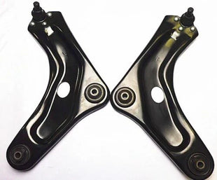 PEUGEOT 207 2006-2012 - PAIR FRONT LOWER CONTROL ARMS WITH BALL JOINTS