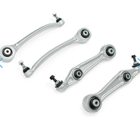 SET (4X) NEW FRONT LOWER CONTROL ARMS FOR TESLA MODEL S 2014-ON LH+RH
