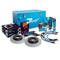 Bendix U4WD-BUK9+2 Ultimate 4WD Front Brake Upgrade Kit
