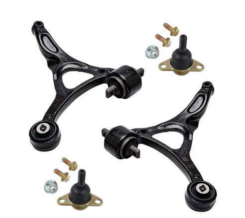 VOLVO XC90 Mk1 SUV 2003-2015 - PAIR FRONT LOWER CONTROL ARMS WITH BALL JOINTS