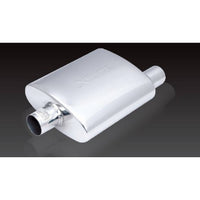 10" x 4" Oval, 12" Long, 3", O/C, Mega Power, Stainless
