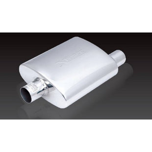 10" x 4" Oval, 12" Long, 3", O/C, Mega Power, Stainless
