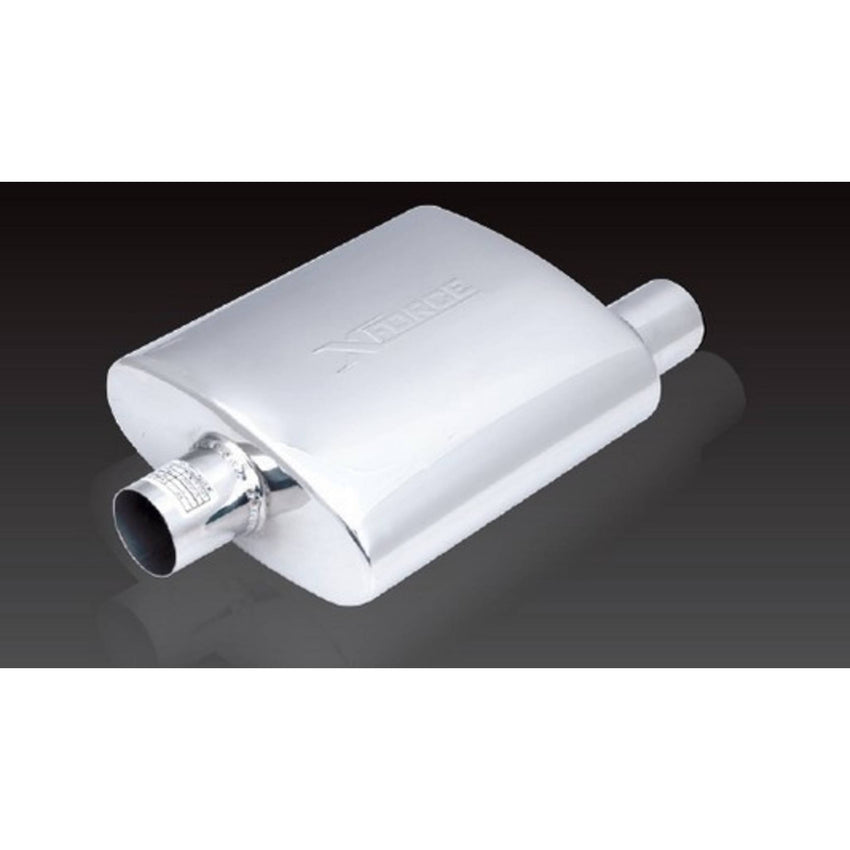 10" x 4" Oval, 12" Long, 3", O/C, Mega Power, Stainless